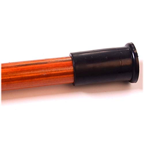 Bastón de madera maciza de codo para aliviar la presión al caminar 96 cm 2
