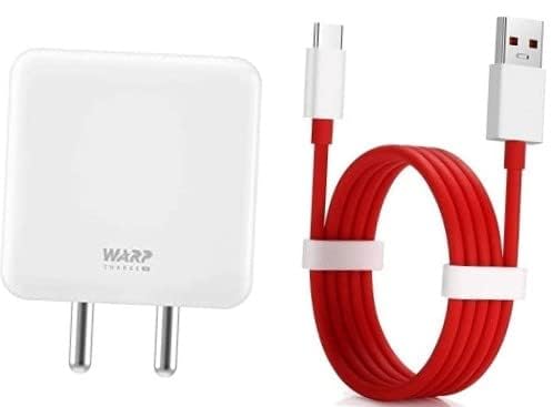 Image of Original 65W Charger WarpDashCharger Compatible with OnePlus Adapter with USB Type C Cable Compatible with 10 Pro99 Pro9R88T NordCE4CE 3CE 2 T with SIX Months Replacement Warranty