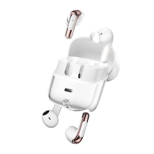 Display a LED: la fantastica funzione di display a LED degli auricolari Bluetooth mostra visivamente i livelli della batteria delle cuffie e della custodia di ricarica con effetti di luce luminosi e colorati.