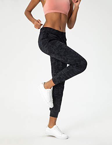 Image of AJISAI Women's Joggers Pants Drawstring Running Sweatpants with Pockets Lounge Wear
