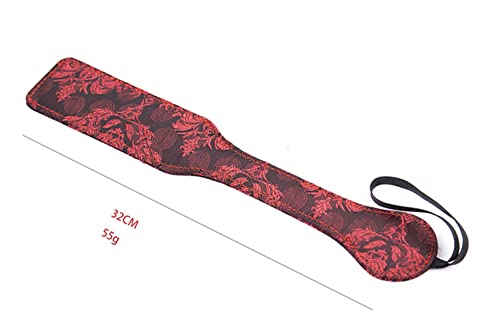 Wiftms Sex Flogger SM Fetish Flogger rode bondage voor spanking leren peddel Flitzer peddel SM rollenspellen… - Afbeelding 8