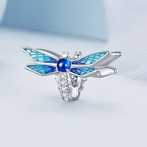 Dije de libélula de plata 925 Bsc859 un accesorio versátil para combinar en tu día a día 4