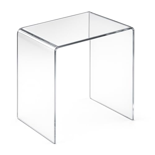 HOWE-Deko Hochwertiger Acryl-Glas Beistelltisch oder Nachttisch,...
