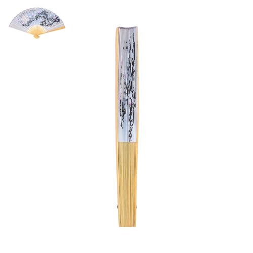 Yardenfun Abanico Plegable para Mujer Decoración del Hogar Abanicos De Papel Plegables