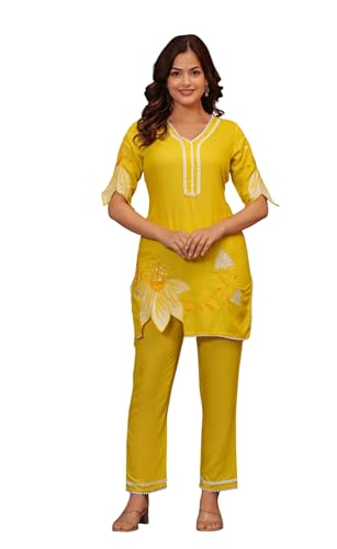 Image of FABNEX kurta set for women | Women Kurta | Women Kurta Sets Kurtis | Women Kurta Pant Set | Women Kurta Pant Set Women (K-115-117)