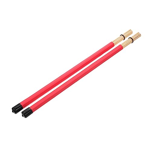 Set de Baquetas y Mazo para Percusión Rojo miniatura 1