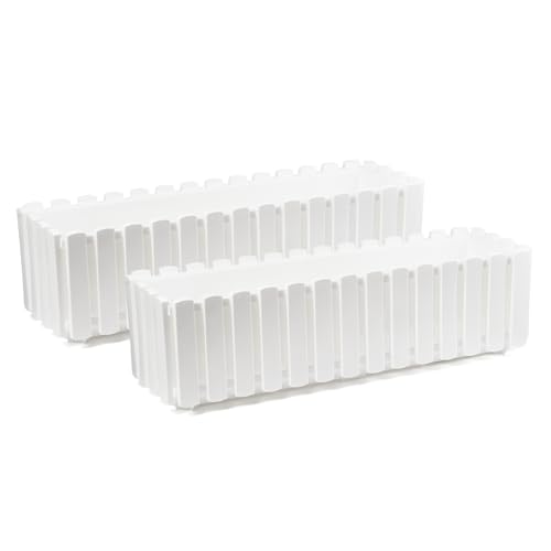 Tymar Blumenkasten landhausstil, Balkonkasten lattenoptik,...