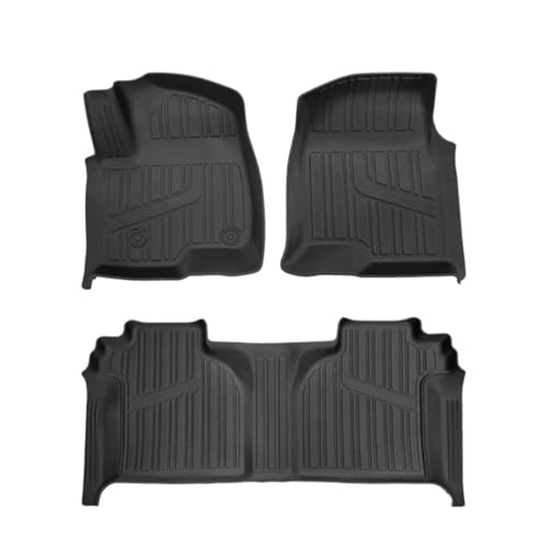 Tapis de voiture en caoutchouc TPE étanche pour habitacle Chevrolet 2500HD