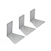 UMBRA Conceal Shelf x3 small. Lot de 3 petites Etagères invisibles Conceal, en métal argenté. Entièrement invisibles une fois chargées de livres. Dimension de chaque étagère 14x13.3x13.3cm