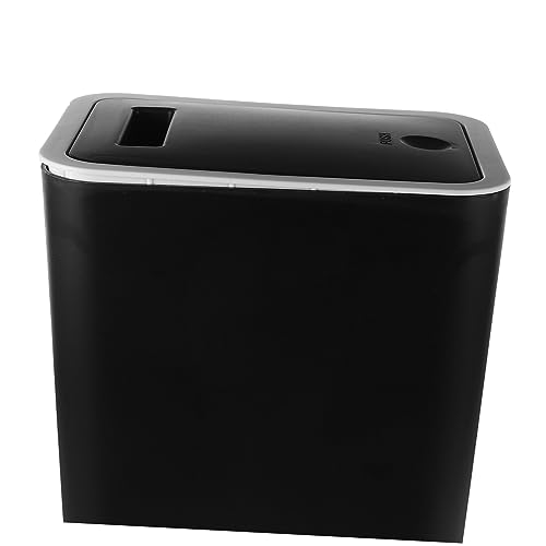 CLISPEED 1stück Slim Trash Bin Mit Druckdeckel Vielseitiger Abfalleimer Für Badezimmer Und Küche Schmaler Mülleimer Mit Eleganter Druckmechanik Und Fassungsvermögen Für Enge Räume – Bild 8