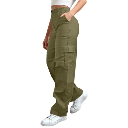 Baggy Cargo Pants for Women with Pockets