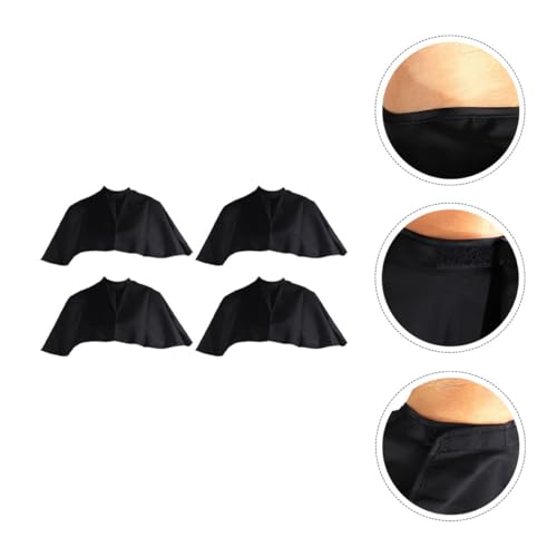 Set 4 Capas impermeables para corte de cabello negro miniatura 7