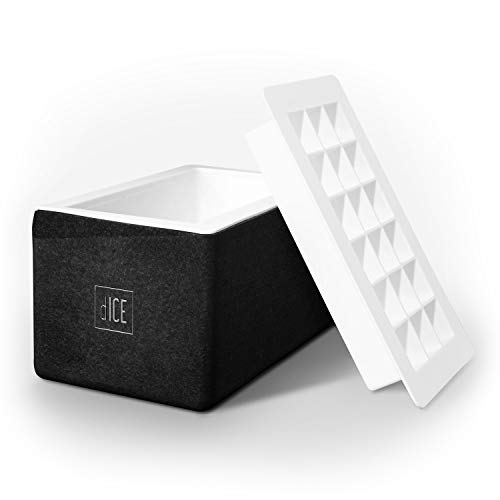 dICE Cube Maker (crystal clear ice cube maker) black - Bisphenol