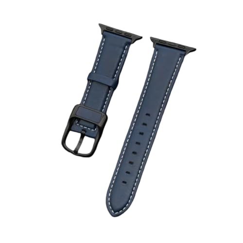 Image of Vintage Leather Compatible Apple Leather Watch Bands for Apple Watch Ultra /Ultra 2 49mm 45mm 44mm 42mm Metal Connector Strap for iWatch Series SE 9 8 7 6 5 4 3