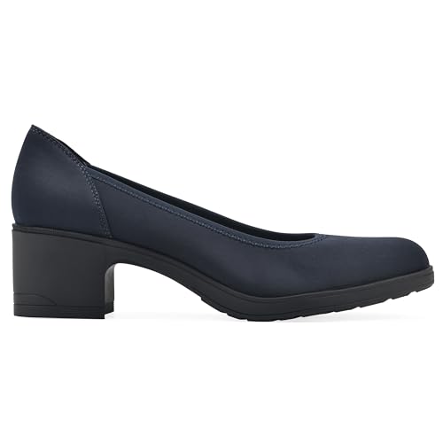 CLIFFS BY WHITE MOUNTAIN Women's Huntor Cushioned Block Heel Pump3