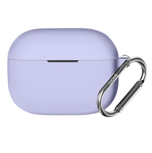 Image of Soft Silicone Case Cover for Realme Buds T310 | Buds N1 -Monet Purple