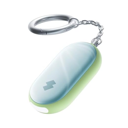 SwitchBot Alarme de Sécurité Personnelle, 130dB Sirène puissante & Lumière stroboscopique, Porte-clés d'Autodéfense IP65 avec Alertes de Localisation, Parfaite pour Femmes, étudiants et Enfants, Vert