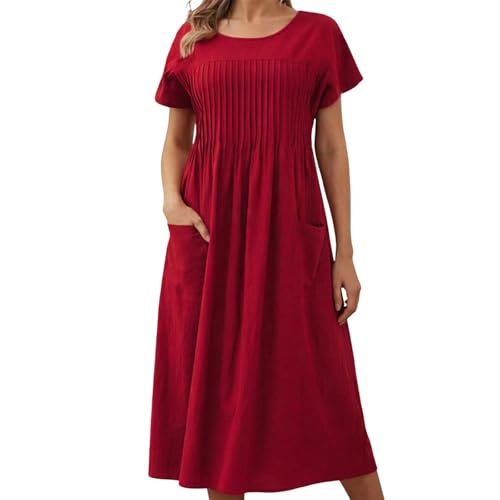 Robe d'été pour femme légère et confortable idéale pour masquer les complexes