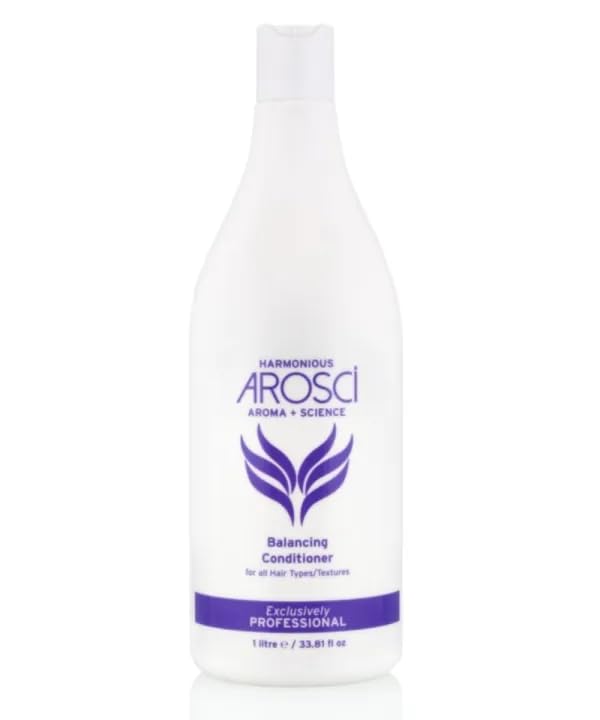 Arosci Balancing Conditioner – Restores Hair's Natural pH - Controls Excessive Hair Oil Production - Healthier Hair & Boosts Hair Luminosity & Shine - For All Hair Types/Textures (1000ml)