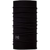 Buff Junior Original EcoStretch, Multifunctional Headwear and Face Mask, Black, One Size