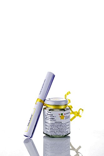 Robert Glücksbrot Backmischung Inhalt 90g in dekorativem Sechskantglas ideal als Geschenk Cover