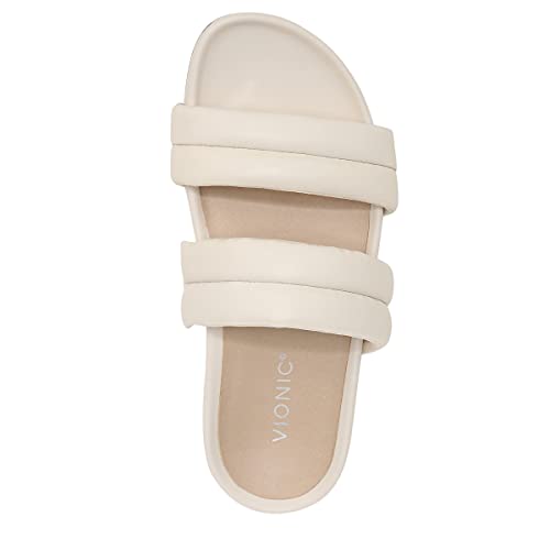 Vionic Mayla Women's Supportive Slide Sandals Cream - 7 Medium #TOP2
