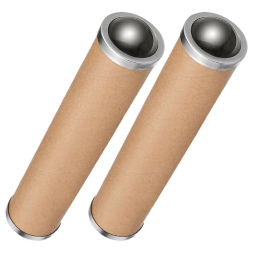 KICHOUSE 2pcs DIY Kaleidoscope Making Kit Crystal Ball Novelty Kaleidoscope Head Matching Boys and Toys Craft Supplies