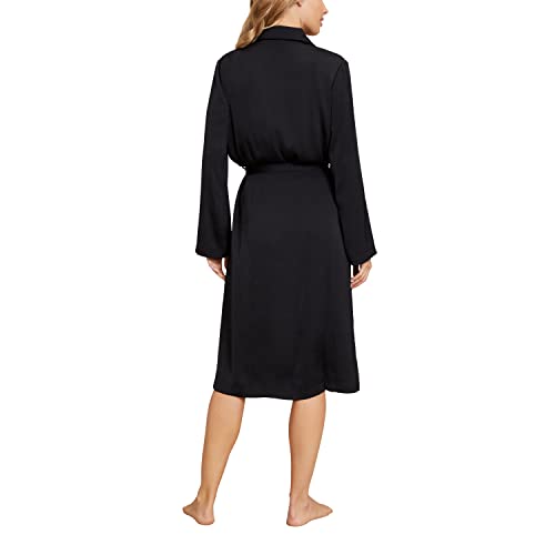 Image of Barefoot Dreams CozyChic Ultra Lite Tipped Ribbed Short Robe