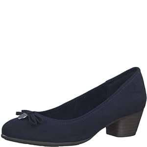 s.Oliver Damen Pumps mit Schleife Kleiner Absatz