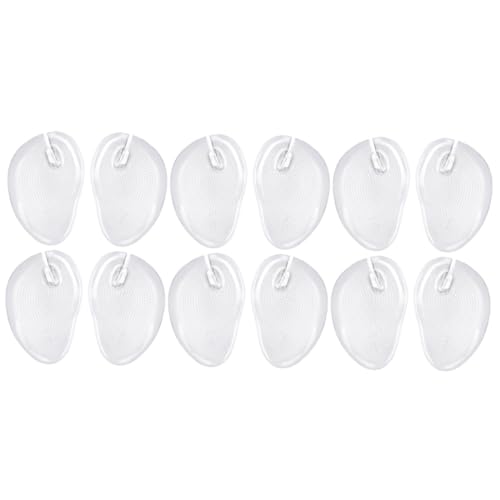 FOMIYES 12 piezas plantillas medias de gel cómodas miniatura 1