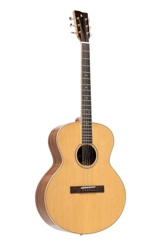 Stagg SA45 O-AC Series 45 - Guitarra acústica de orquesta con tapa de abeto, acabado natural
