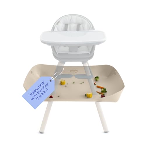 Image of CATCHY - Food Catcher - Compatible with Maxi-COSI Moa 8-in-1 High Chair + 12 Other High Chairs - Highchair Sold Separately - Baby & Toddler Food & Mess Catcher - Under High Chair Accessory | High Chair Food Catcher - High Chair Sold Separately - Baby & Toddler Food & Mess Catcher - Under High Chair Accessory