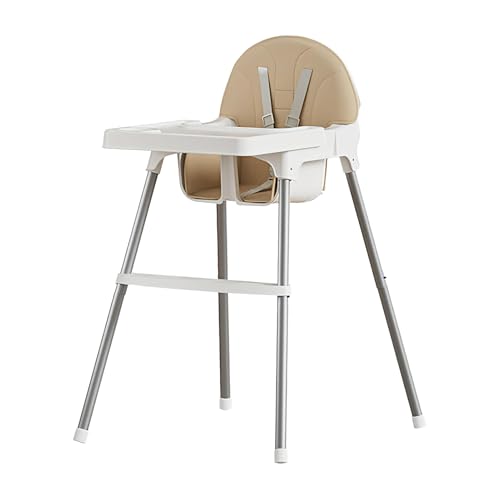 Silla alta para niños, ajuste flexible, 86 x 63 cm, silla alta para niños, asiento de alimentación, estable y seguro, para niños y niñas, hogar, cocina, comedor, restaurante, comida familiar