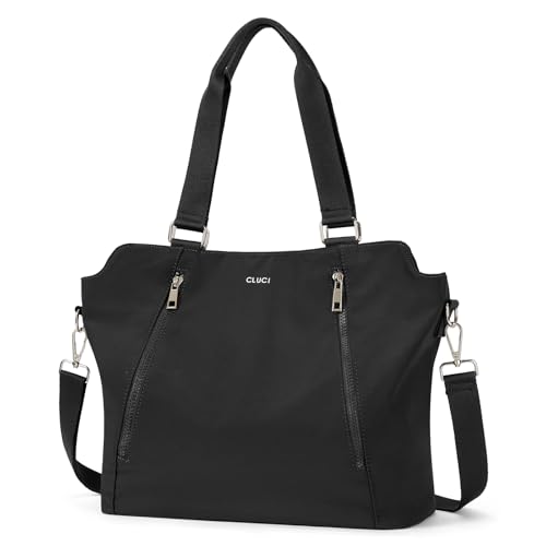 CLUCI Nylon Hobo Bag for Women, Water-Repellent Tote