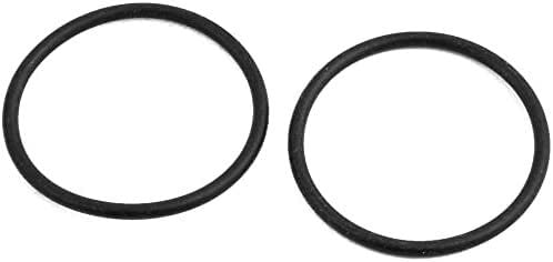 O-ringi uszczelka gumowy pierścień, 33mm OD 29mm ID 2mm szerokość, metryczna uszczelka Buna-N, opakowanie 50 szt.