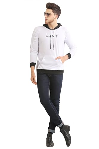 Image of Dagcros Full Sleeve Hooded Neck Cotton T-Shirt for Boy's