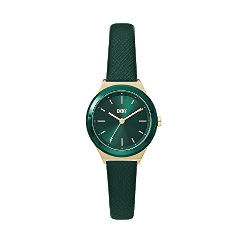 Montre Parsons de DKNY à Trois aiguilles en Acier Inoxydable, Dorée, pour femme, NY6629 Cover