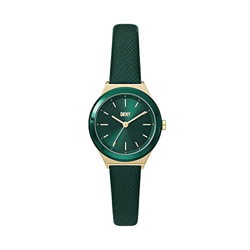 DkNY Montre pour Femmes Parsons, Mouvement à Trois Aiguilles, Boîtier