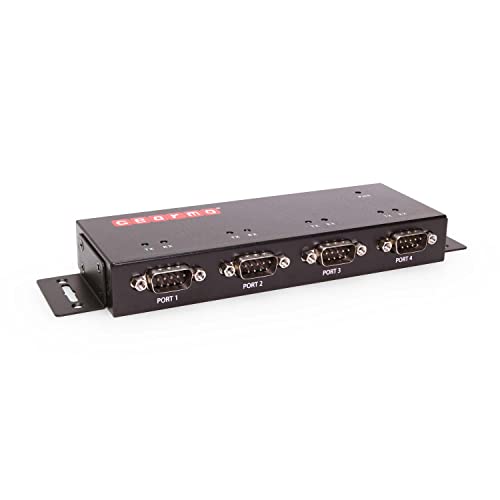 Gearmo Adaptador USB a Serie RS-232 con Indicadores LED, chipset FTDI
