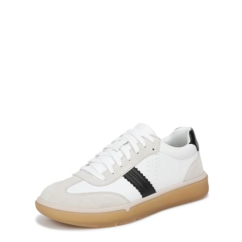 Vionic Women's City Walk Sneaker White/Black Leather 7.5 M