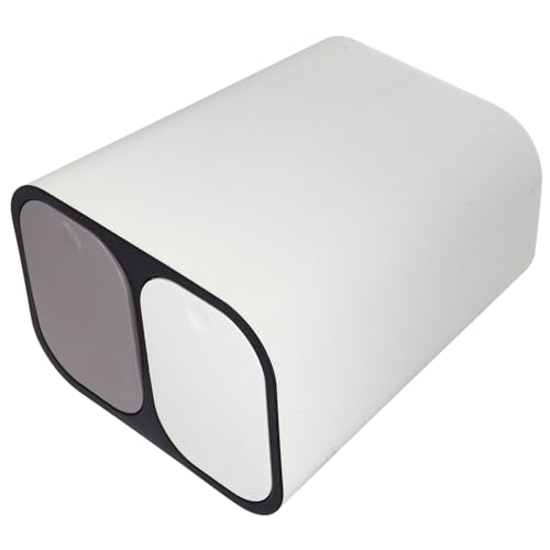 CIMAXIC Dry and Wet Waste Separation Trash Can Kitchen Recycling Bin Lid Dual Compartment