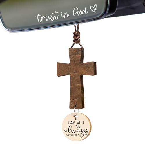 Cross Charm With Verse