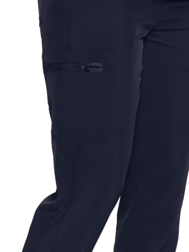 Image of COZYFIT Womens Scrub Pants - Soft Stretch Yoga Style with 5 Pockets, Slim Fit Jogger Scrubs Pants for Women
