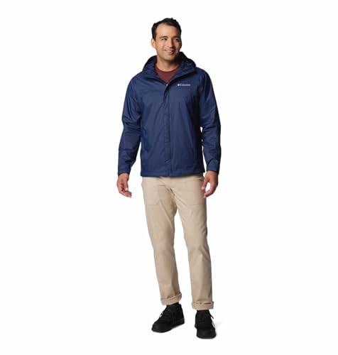 Image of Columbia Men Omni-Tech Watertight II Rain Jacket for Hiking | Trekking | Waterproof