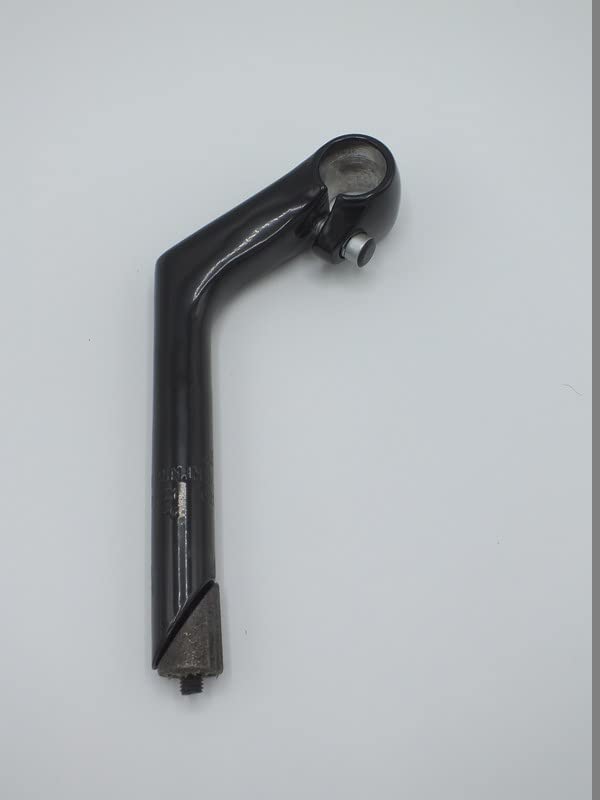 Gravity 1 Inch 22.2mm Upright Comfort Quill Stem for Threaded Forks Road or Mountain Black