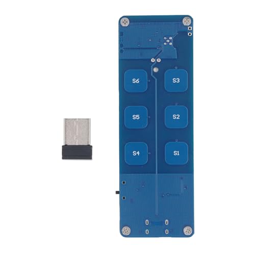 Módulo Air Fly Mouse, 6 Teclas, PCB, conexión precisa de 2,4G, Teclado Remoto aéreo, ratón para Ordenadores, televisores Inteligentes