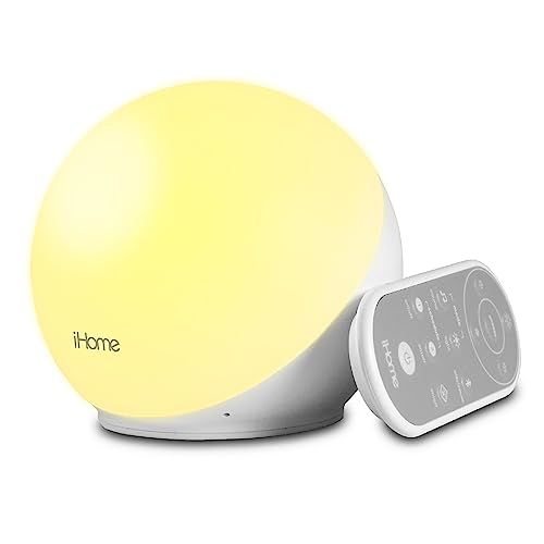Image of iHome Sound Machine with Night Light for Baby, White Noise Machine and Baby Soother Includes Sleep Sounds and Lullabies, Ideal Baby Shower Gifts and Gifts for New Parents