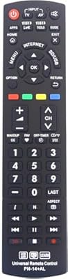 Replacement Remote Control for Panasonic TVs. 1 Year Warranty