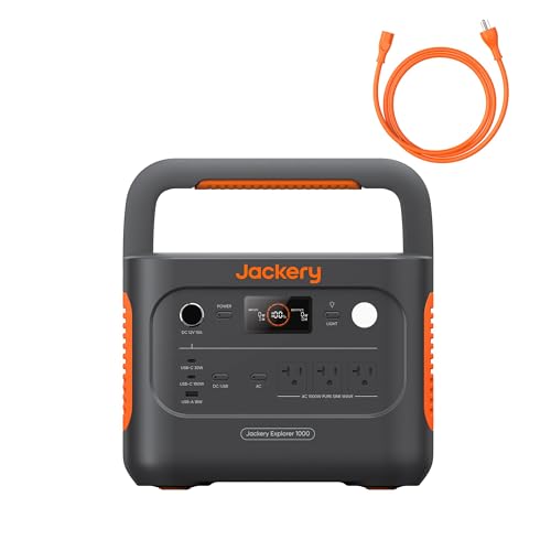Jackery Explorer 1000 v2 Portable Power Station 1070Wh