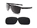 Galaxy Replacement lenses For Oakley Holbrook Metal OO4123 (Not Regular Holbrook) Polarized 100% UVAB (Black)